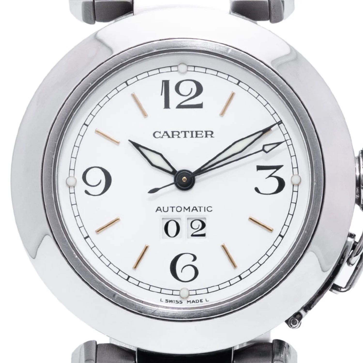 Pasha C Big Date White Dial - W31044M7 - Image 2