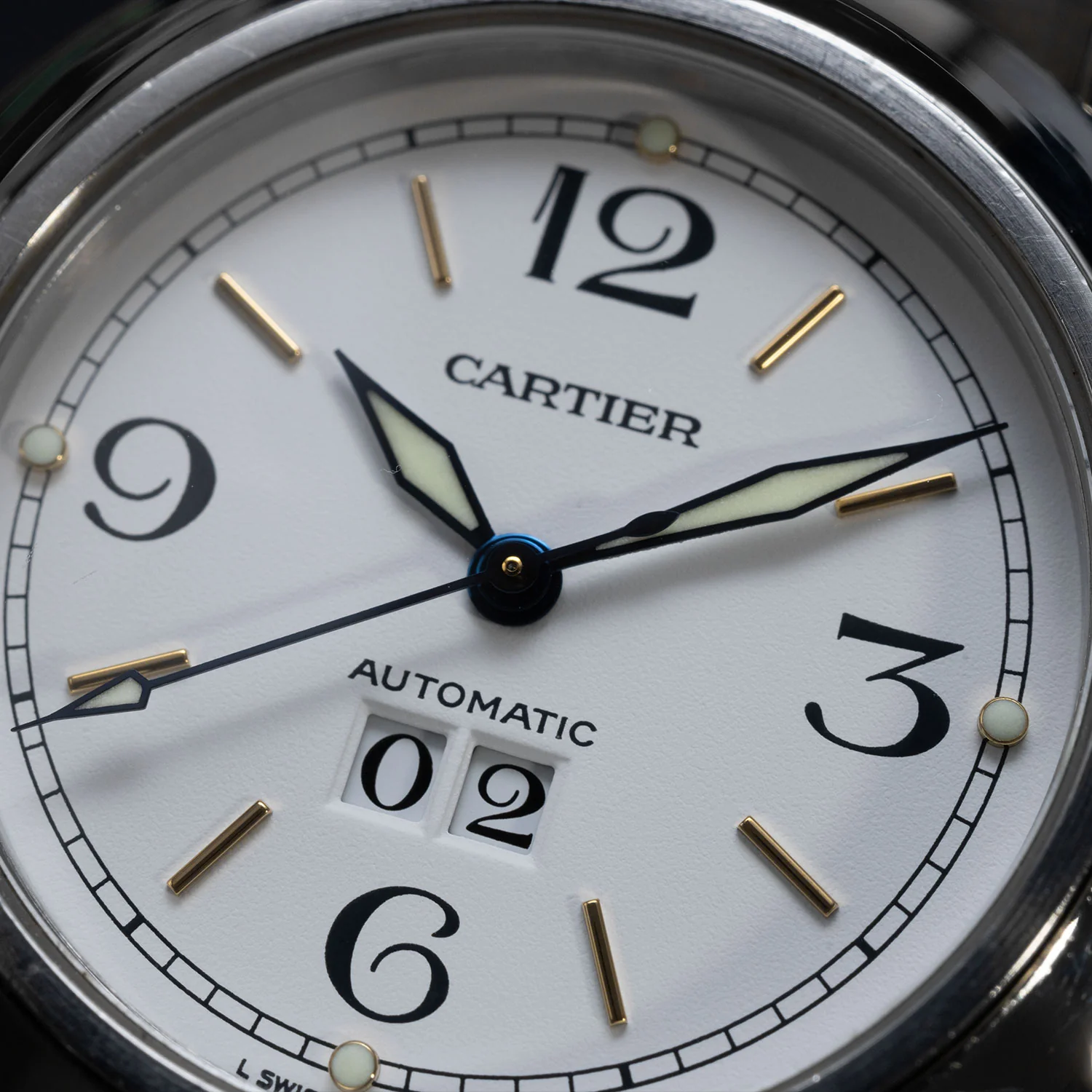 Pasha C Big Date White Dial - W31044M7 - Image 3