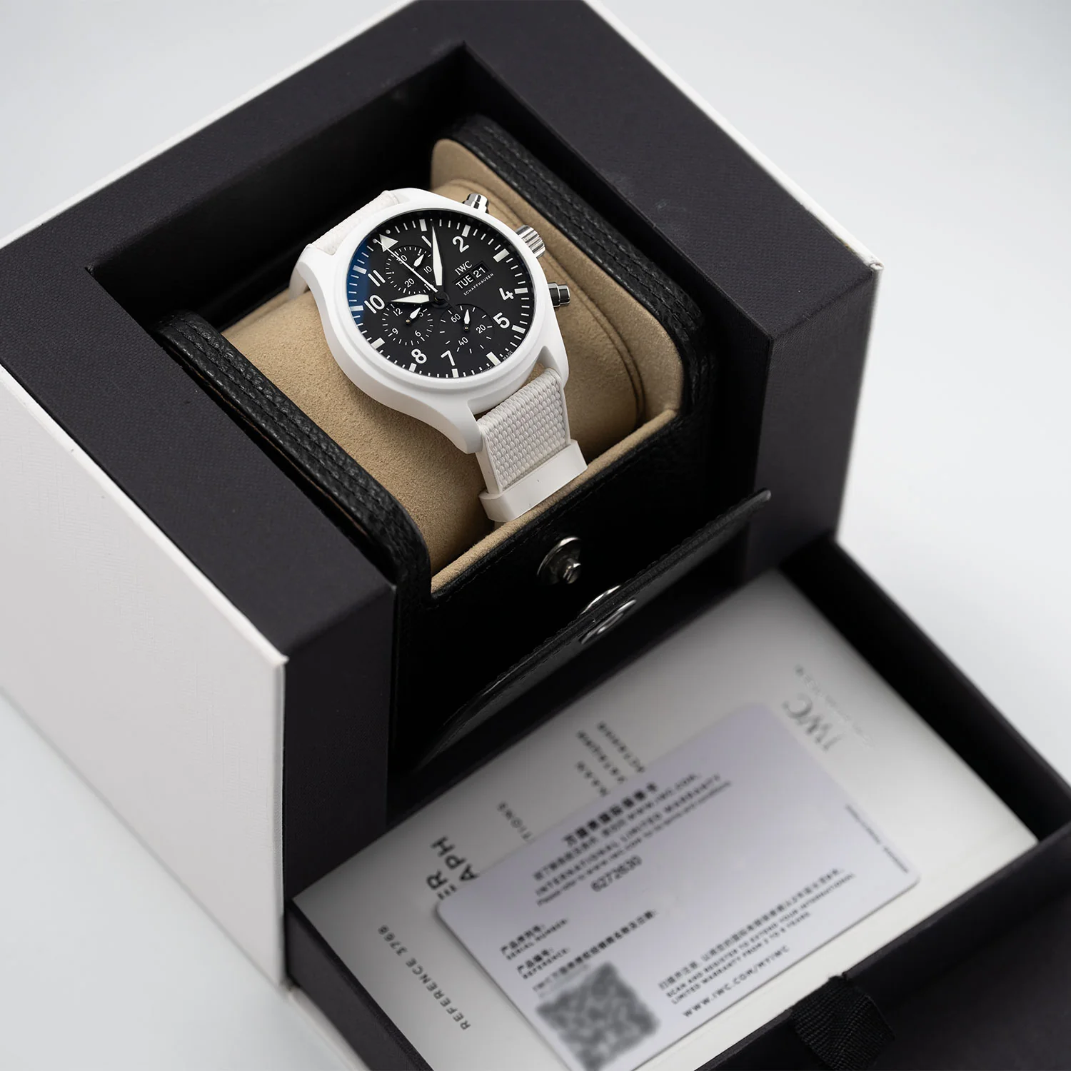 Pilot's Chronograph Top Gun Lake Tahoe White Ceramic 2023 - IW389105 - Image 5