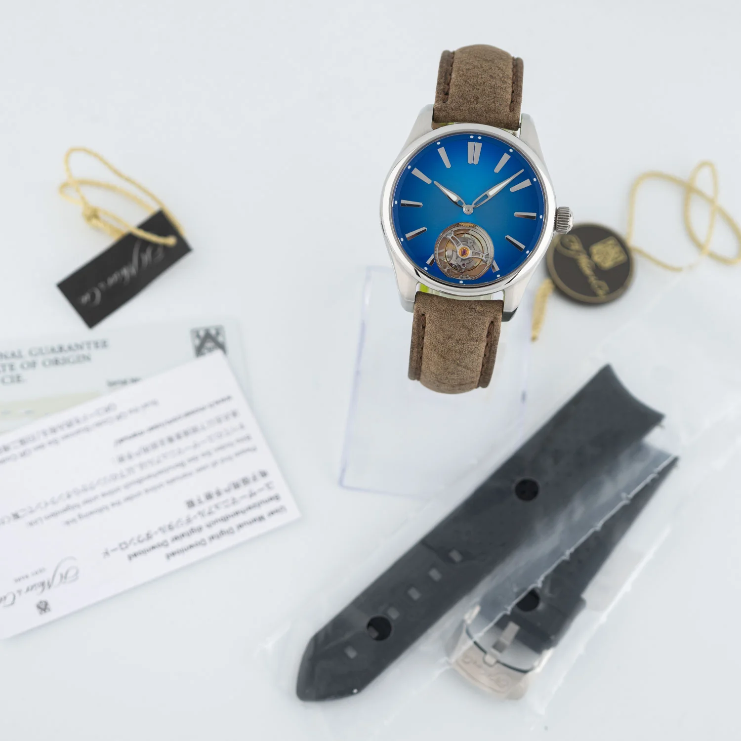 Pioneer Tourbillon Arctic Blue Dial - 3804-1208 - Image 10