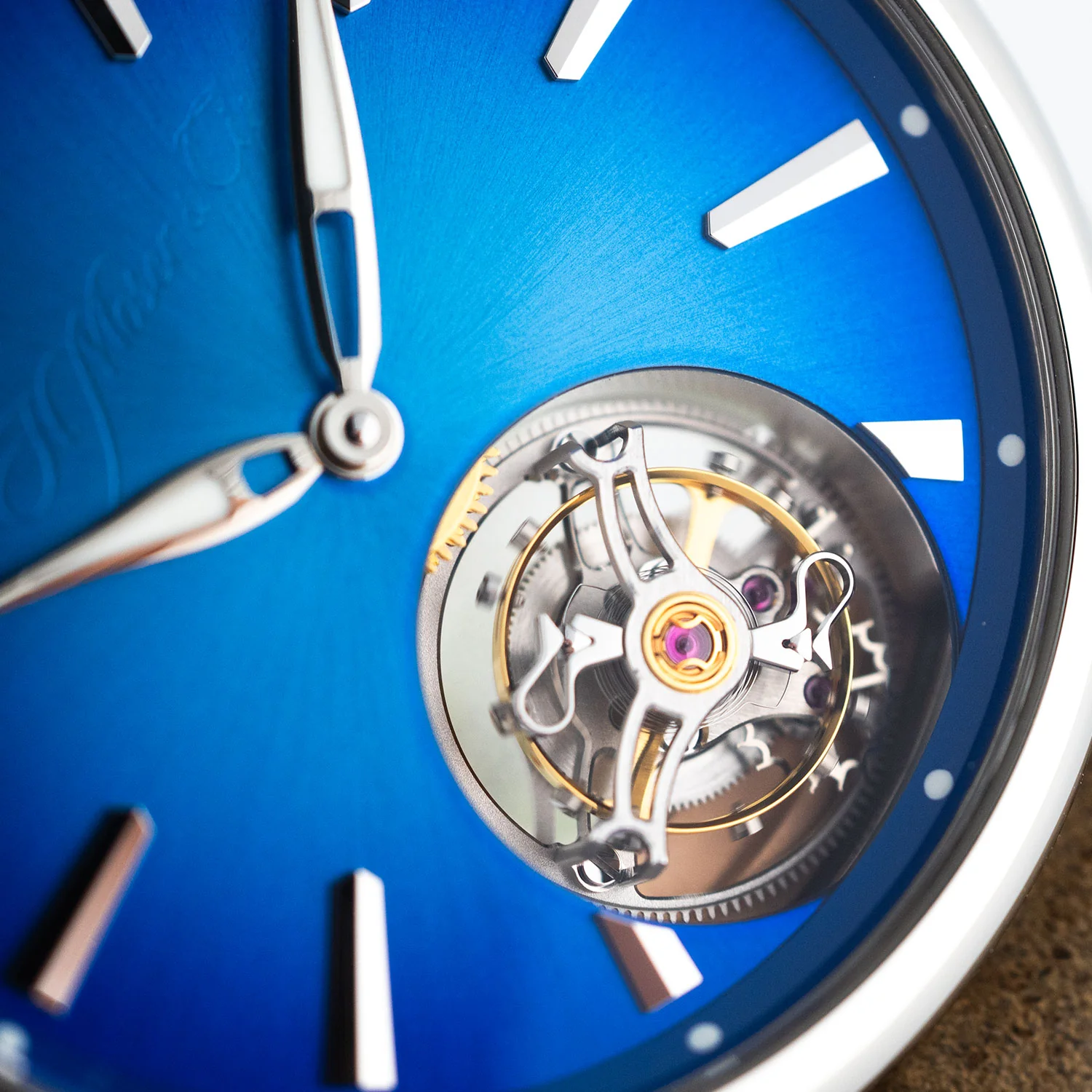 Pioneer Tourbillon Arctic Blue Dial - 3804-1208 - Image 3
