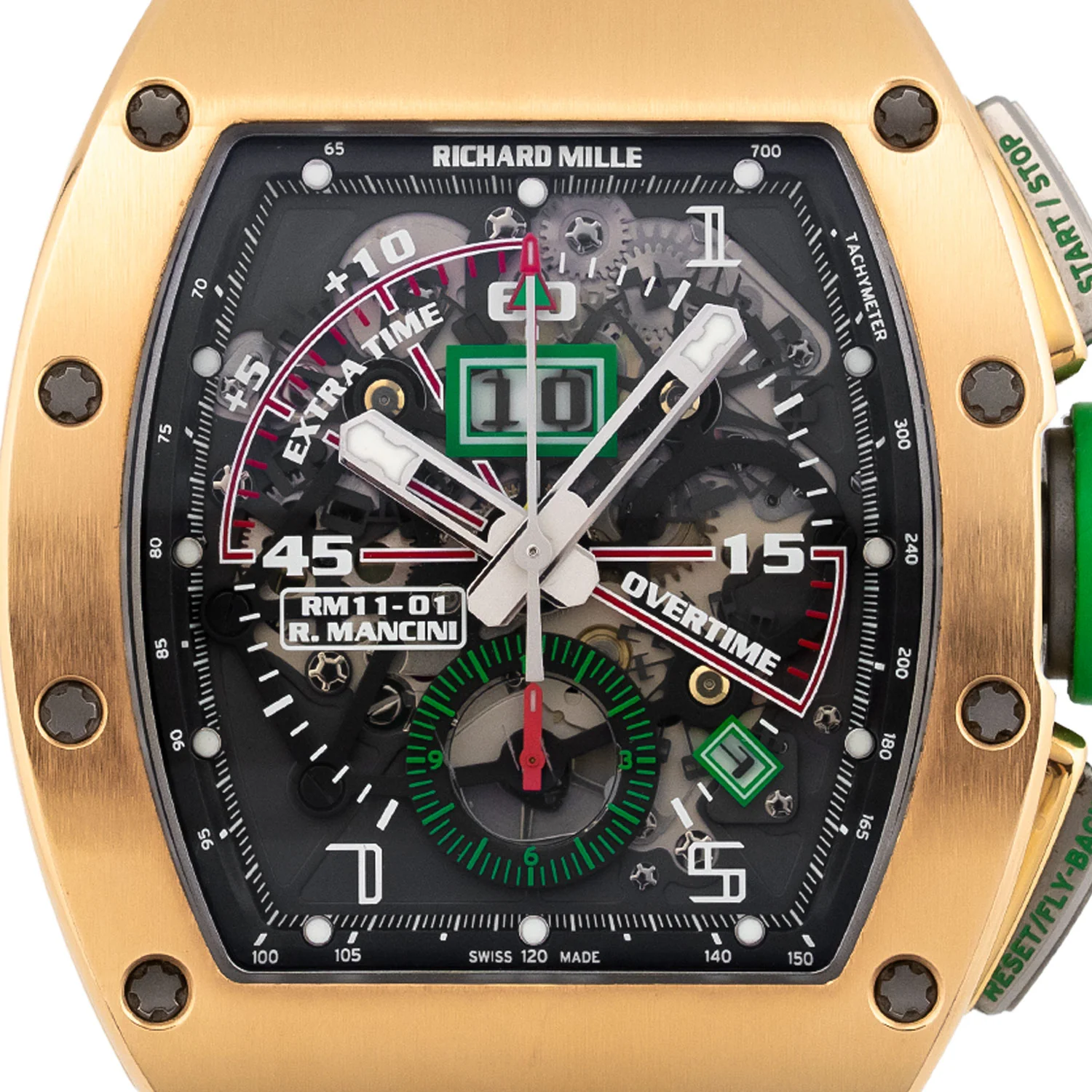RM 011 Roberto Mancini Titanium Flyback RM Service 2026 - RM011 - Image 2
