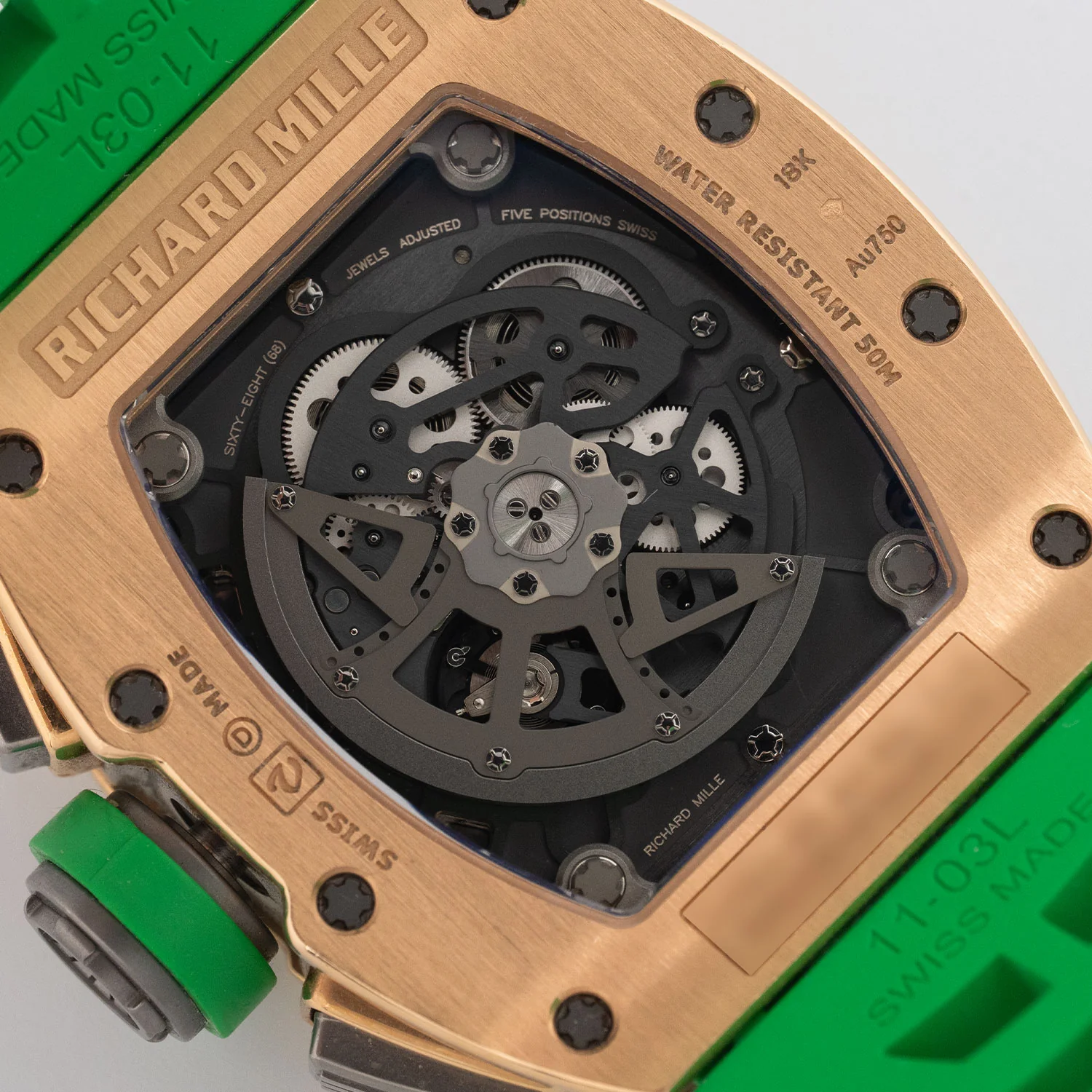 RM 011 Roberto Mancini Titanium Flyback RM Service 2026 - RM011 - Image 7