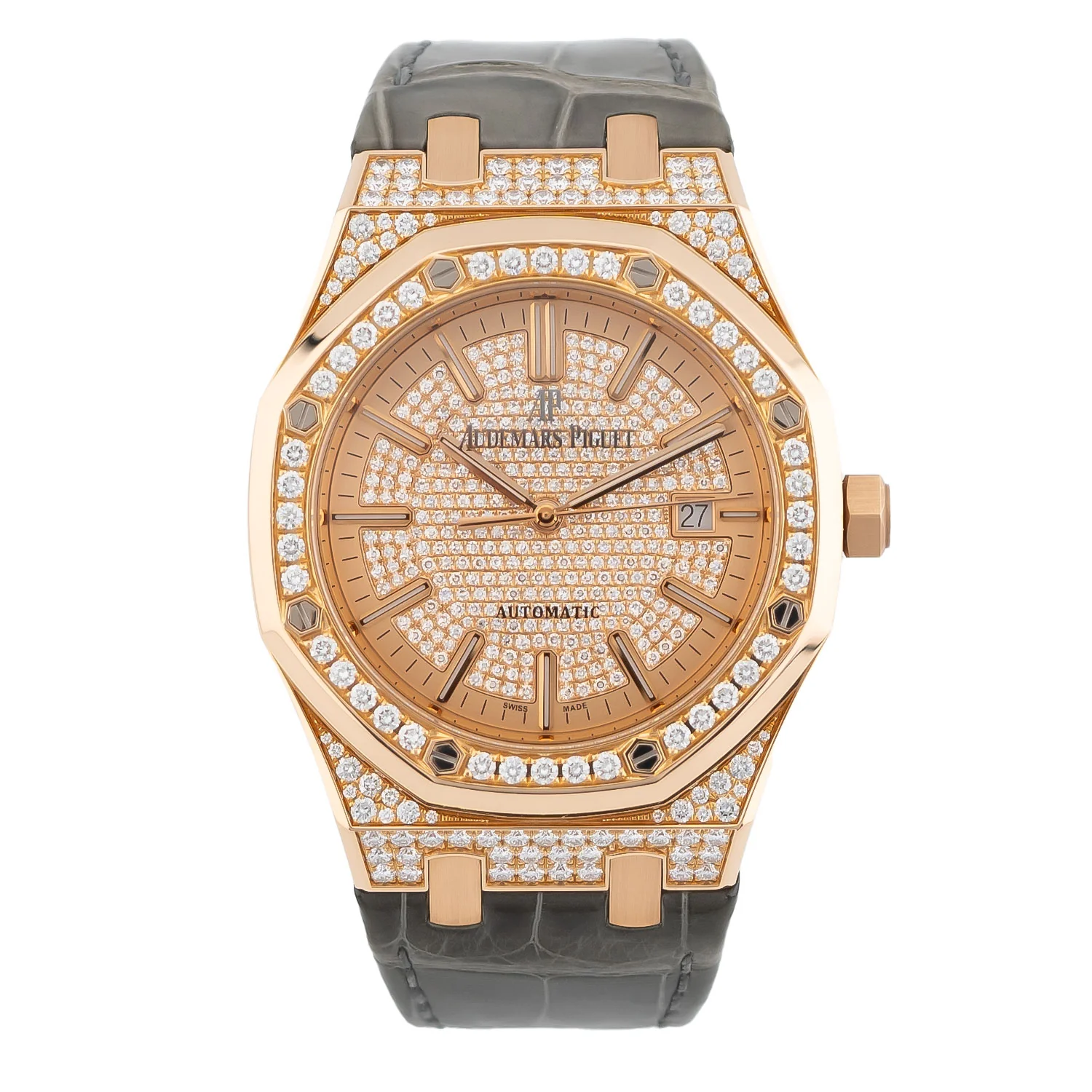 Royal Oak Pave Diamond Dial 2015 - 15402OR.ZZ.D003CR.01 - Image 6