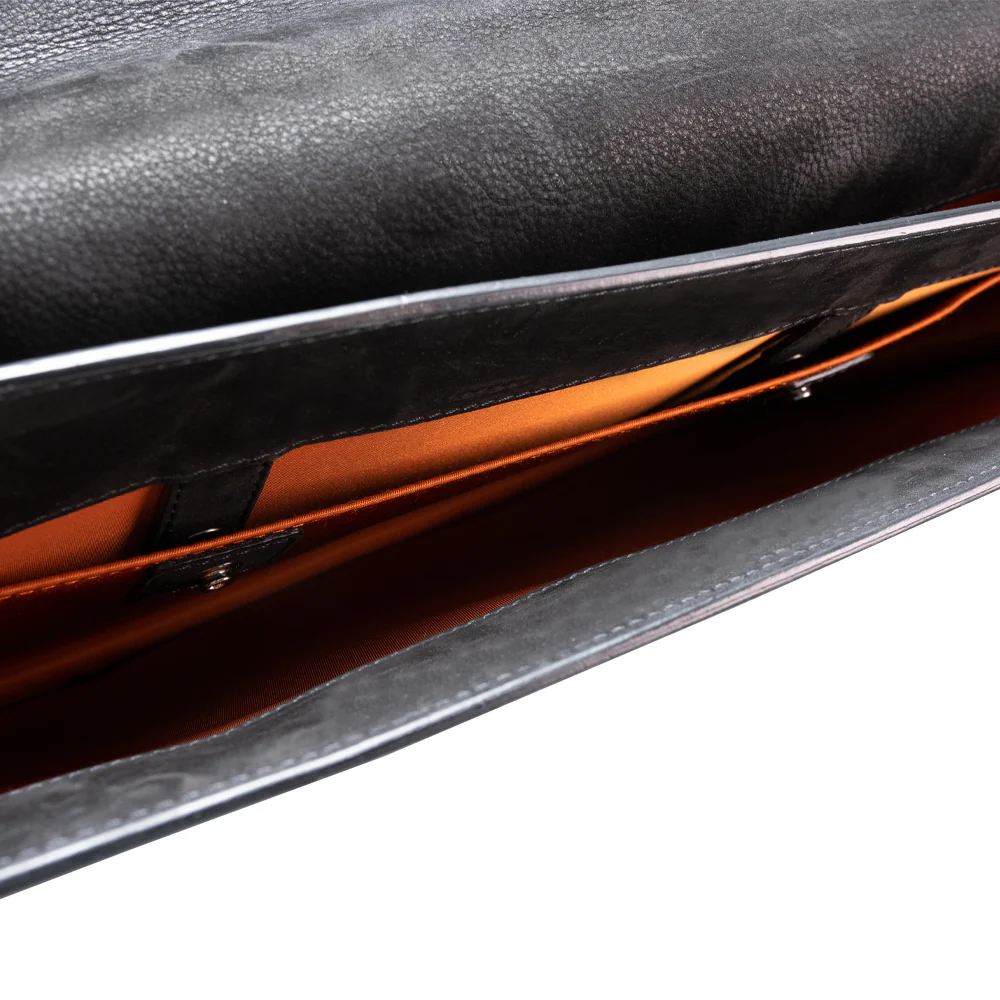 Darkbrown Briefcase - Santoni - Image 4