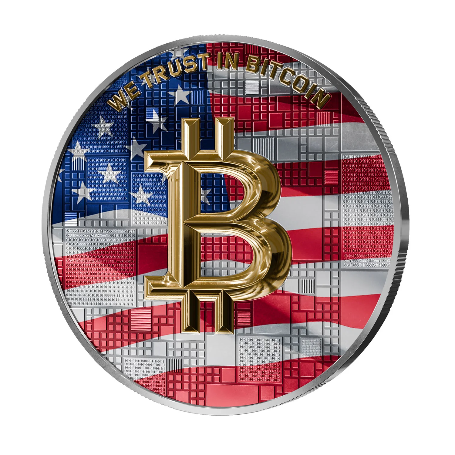 Bitcoin Silver USA Unlimited Edition