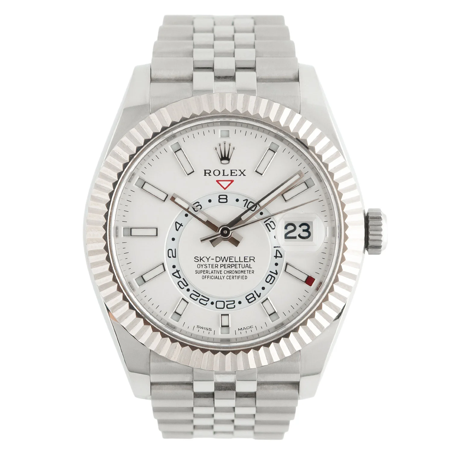 Sky-Dweller White Dial LC100 2019 Jubilee - 326934