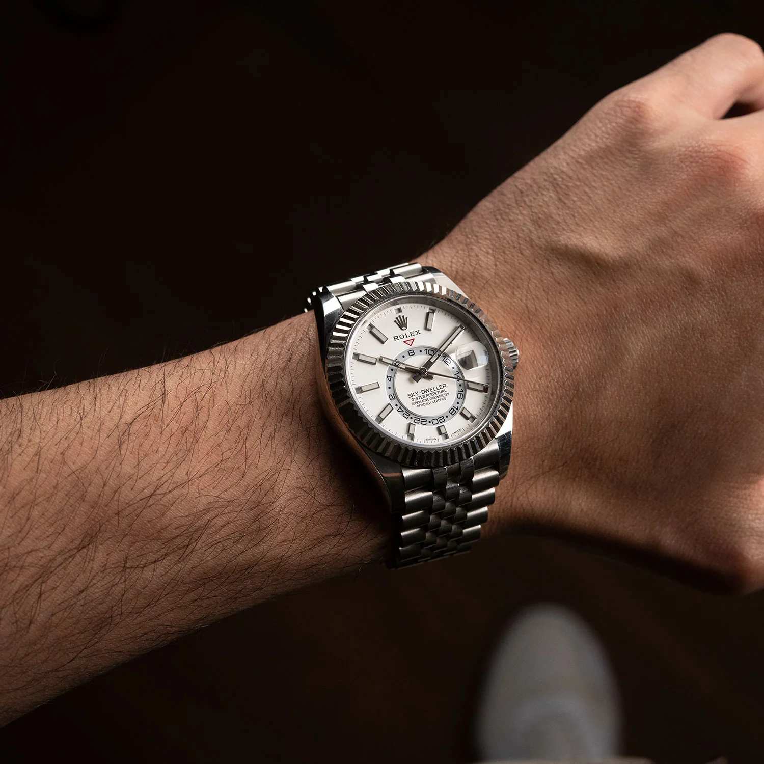 Sky-Dweller White Dial LC100 2019 Jubilee - 326934 - Image 6