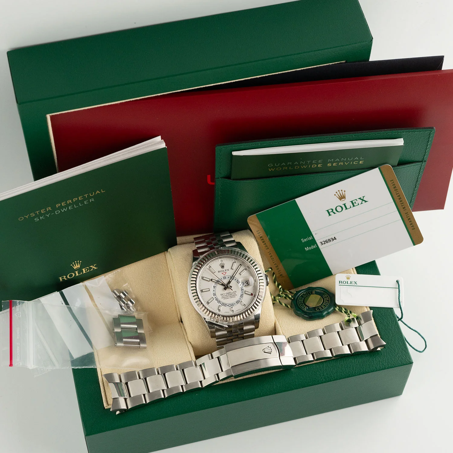 Sky-Dweller White Dial LC100 2019 Jubilee - 326934 - Image 7
