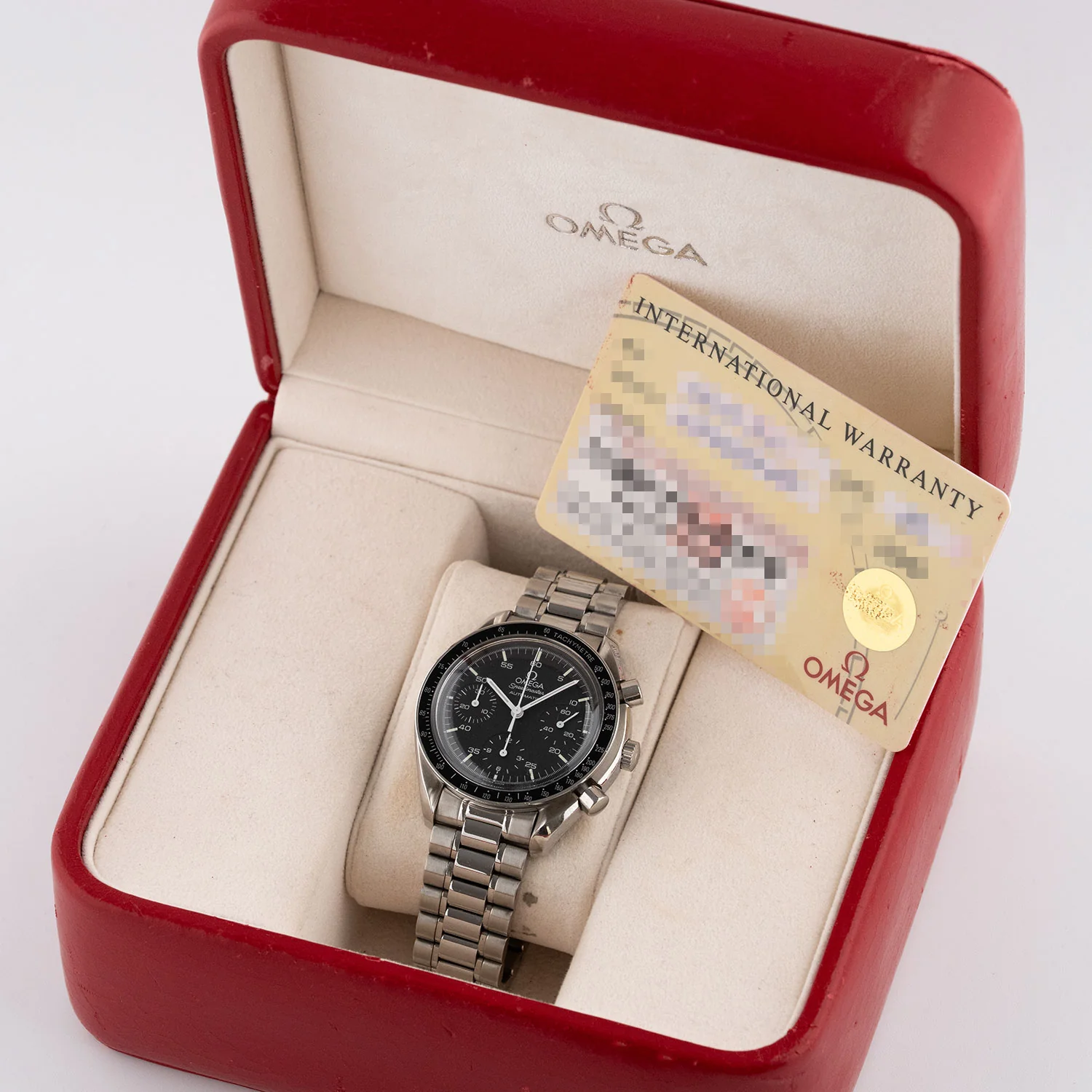 Speedmaster Automatic Reduced White Card 1993 - 3510.50.00 - Image 6