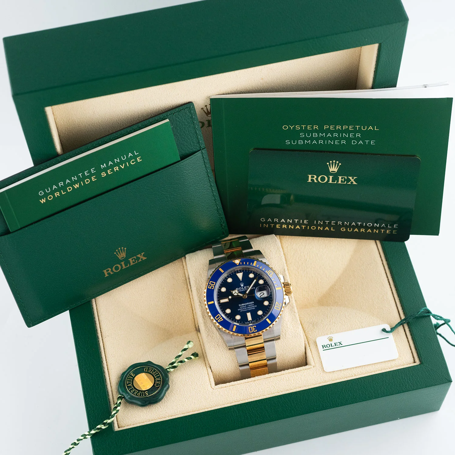 Submariner Date Blue Dial Full Set 2021 - 126613LB - Image 6