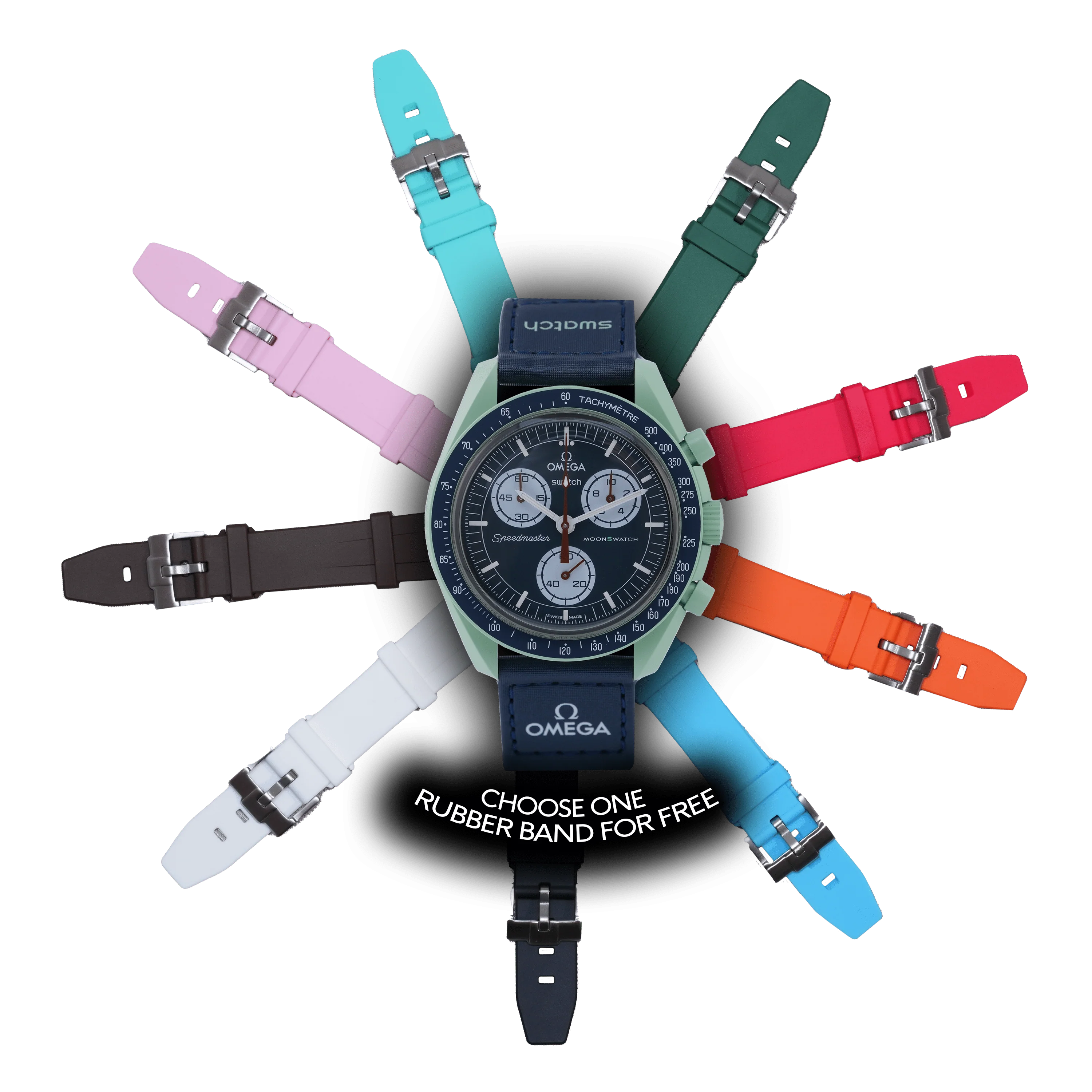 Swatch X Omega Moonswatch Earth - Image 2
