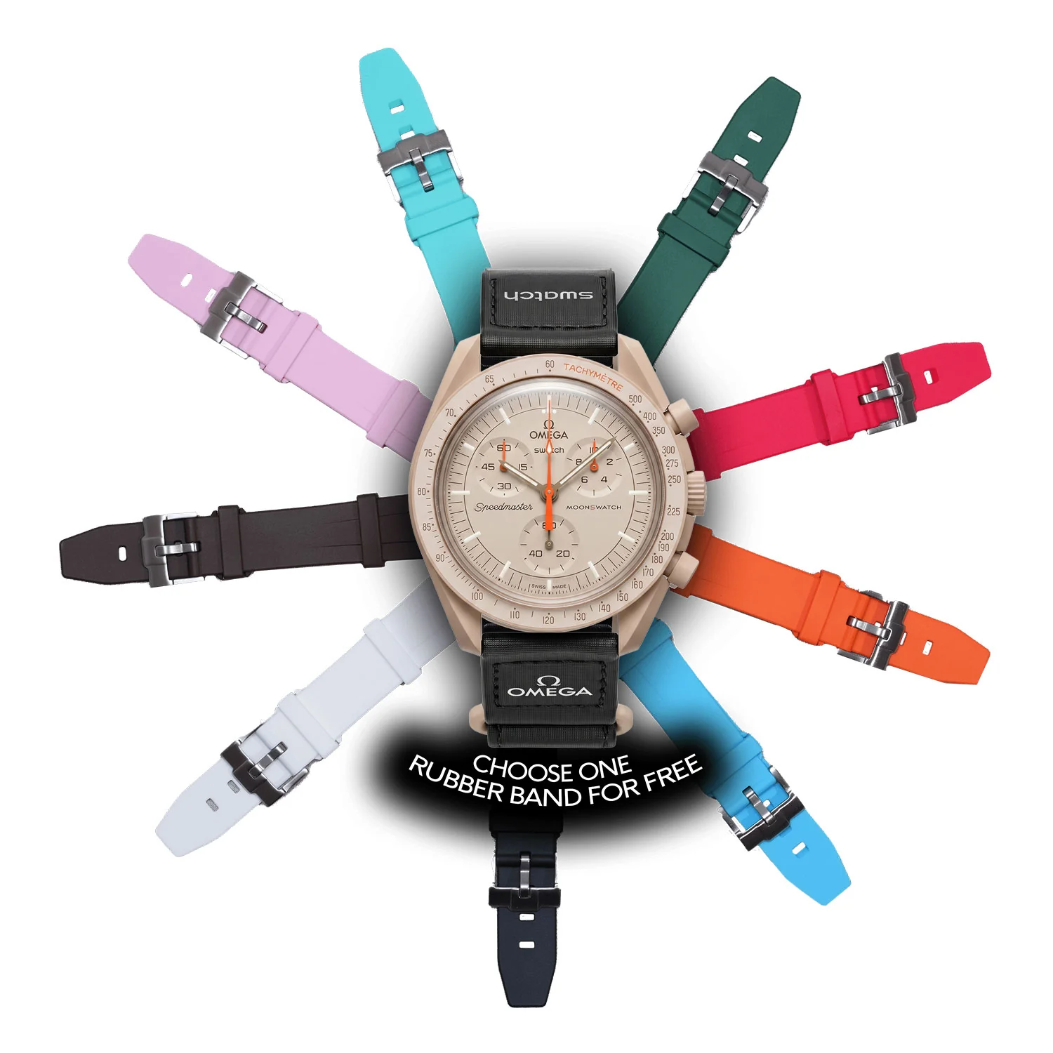 Swatch X Omega Moonswatch Jupiter - Image 4