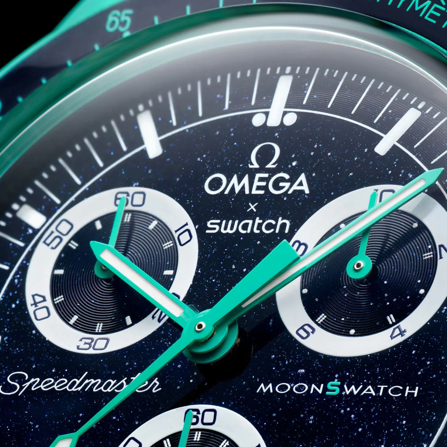 Swatch X Omega Moonswatch Mission On Earth Polar Lights - Image 3