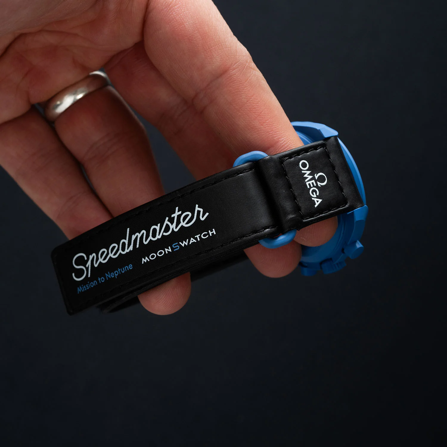 Swatch X Omega Moonswatch Neptune - Image 5