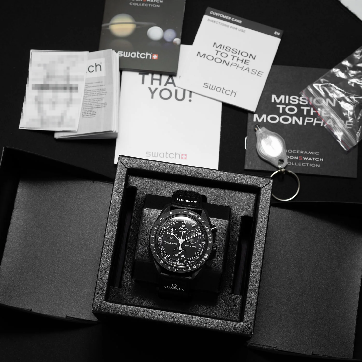 Swatch X Omega Moonswatch - Snoopy Black - Image 9