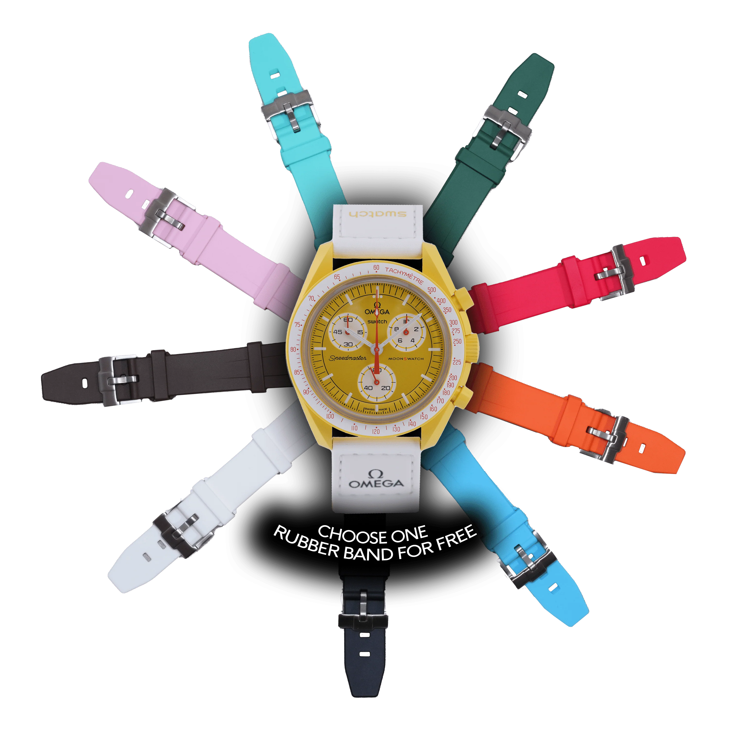 Swatch X Omega Moonswatch Sun - Image 2