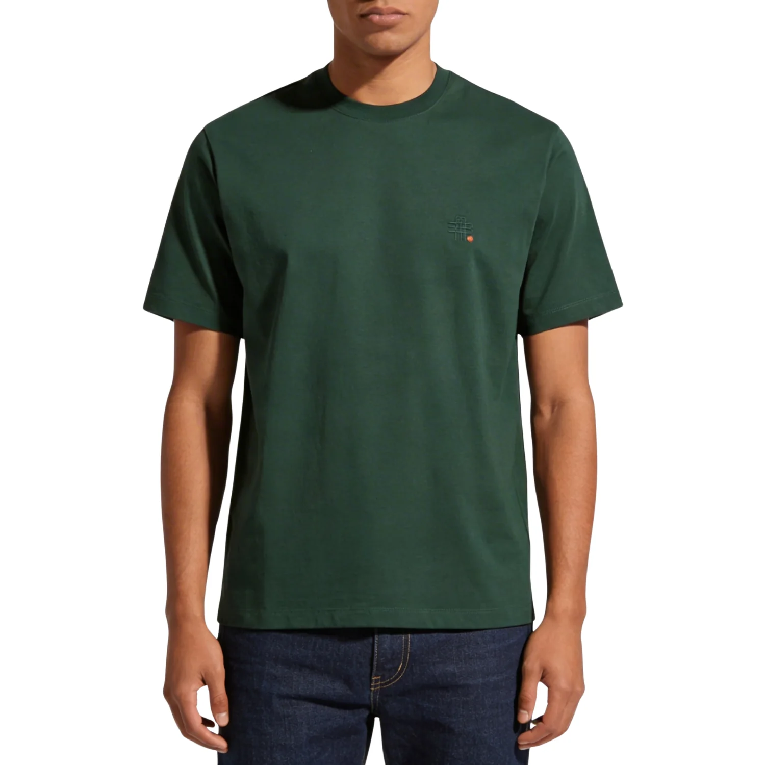 The LUXURY Basic T-Shirt - Dark Green - Image 2