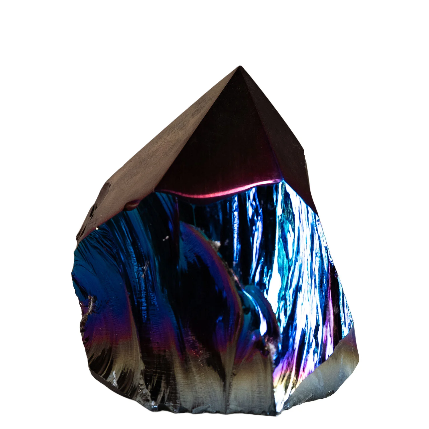 Titanium Obsidian Point - 100g
