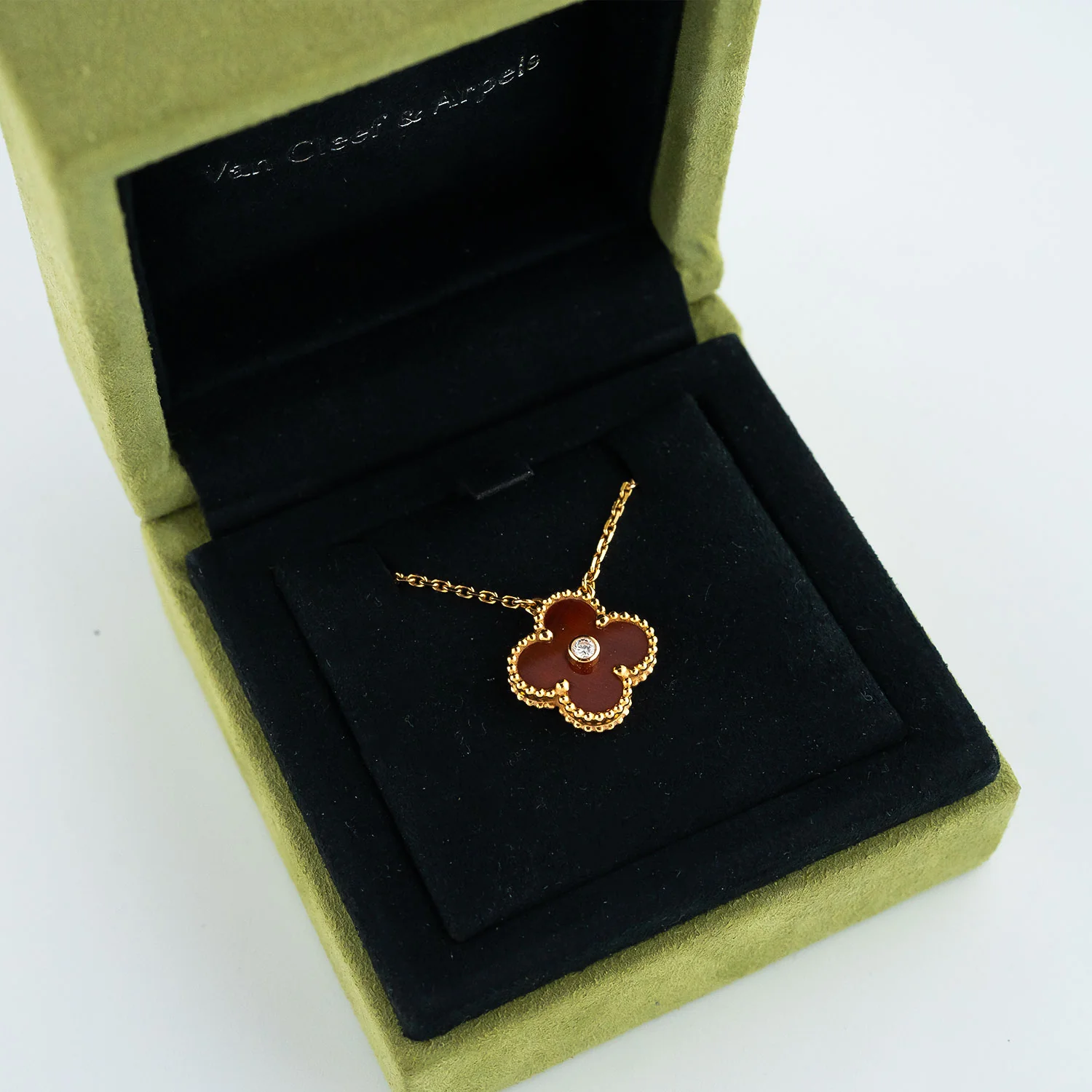 Vintage Alhambra Pendant Necklace 1PD Christmas Limited Edition Bull´s Eye - Image 6